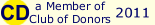 a member of club of donors